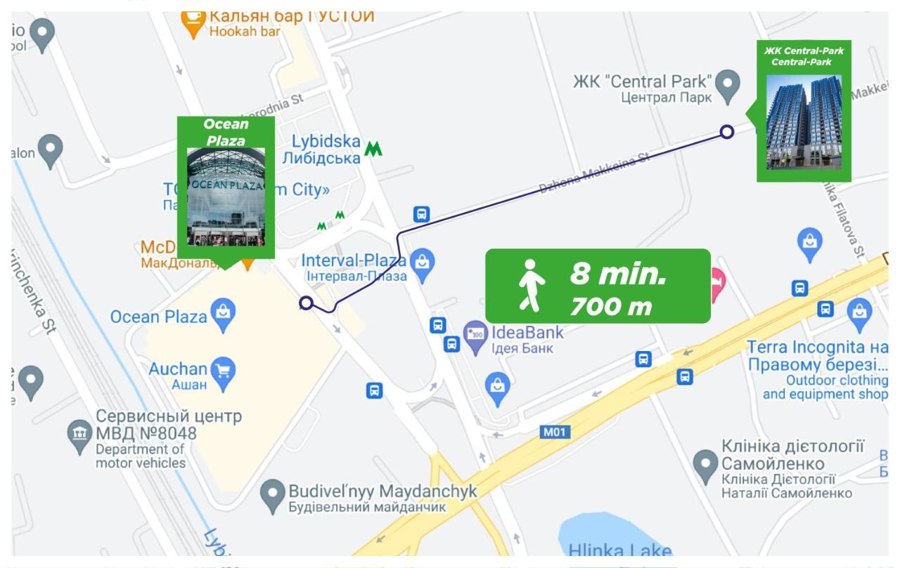 Petrovdom Apartaments 11-212 In Rc Central Park, 7 John Mccain Street Kiew Exterior foto